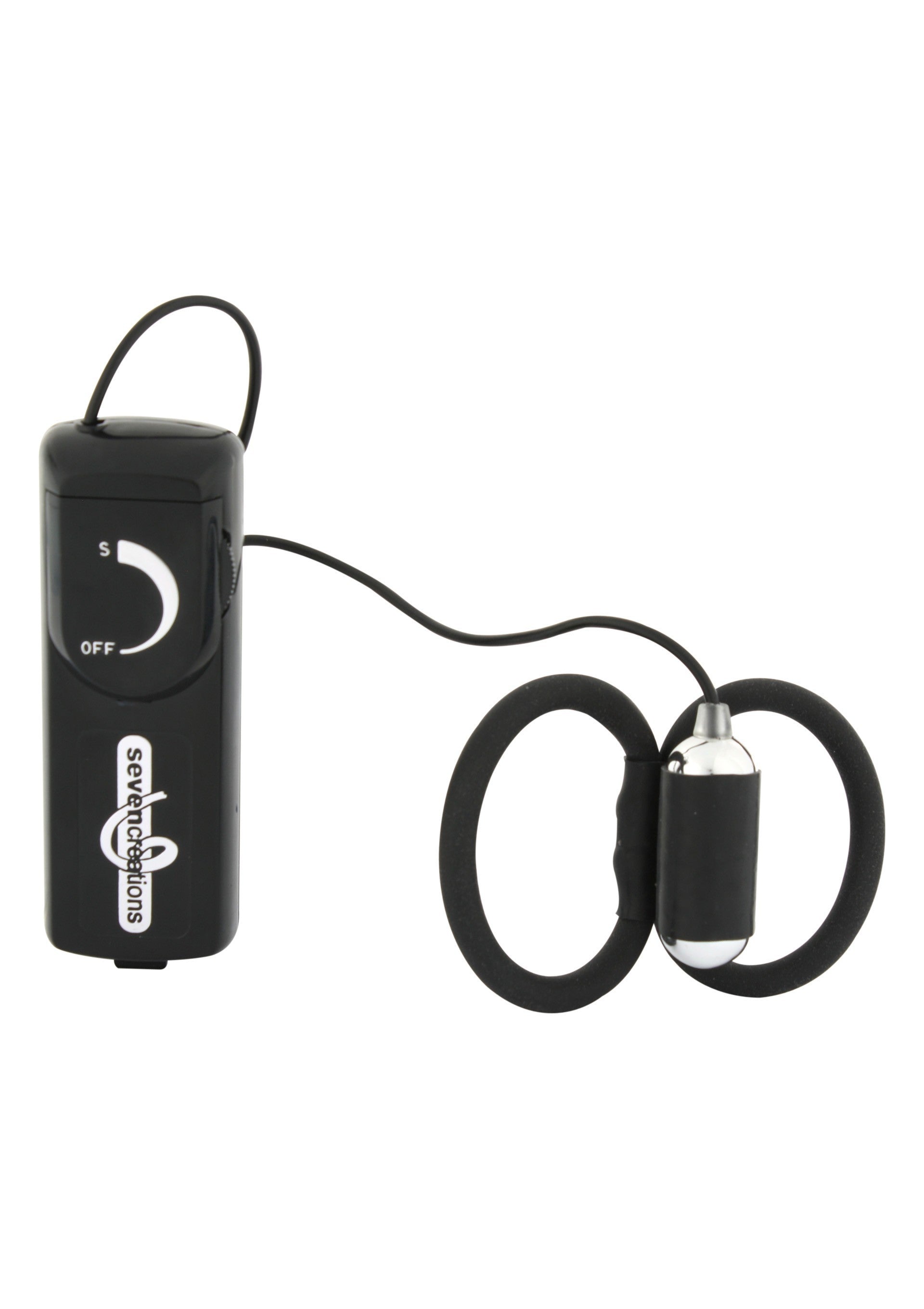 Black Vibrating Wearable Cock Ring for Men with Remote Control