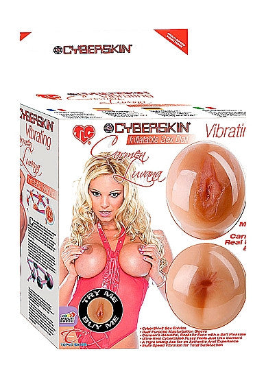 Carmen Luvana Vibrating Inflatable Sex Doll Realistic Vagina Anus
