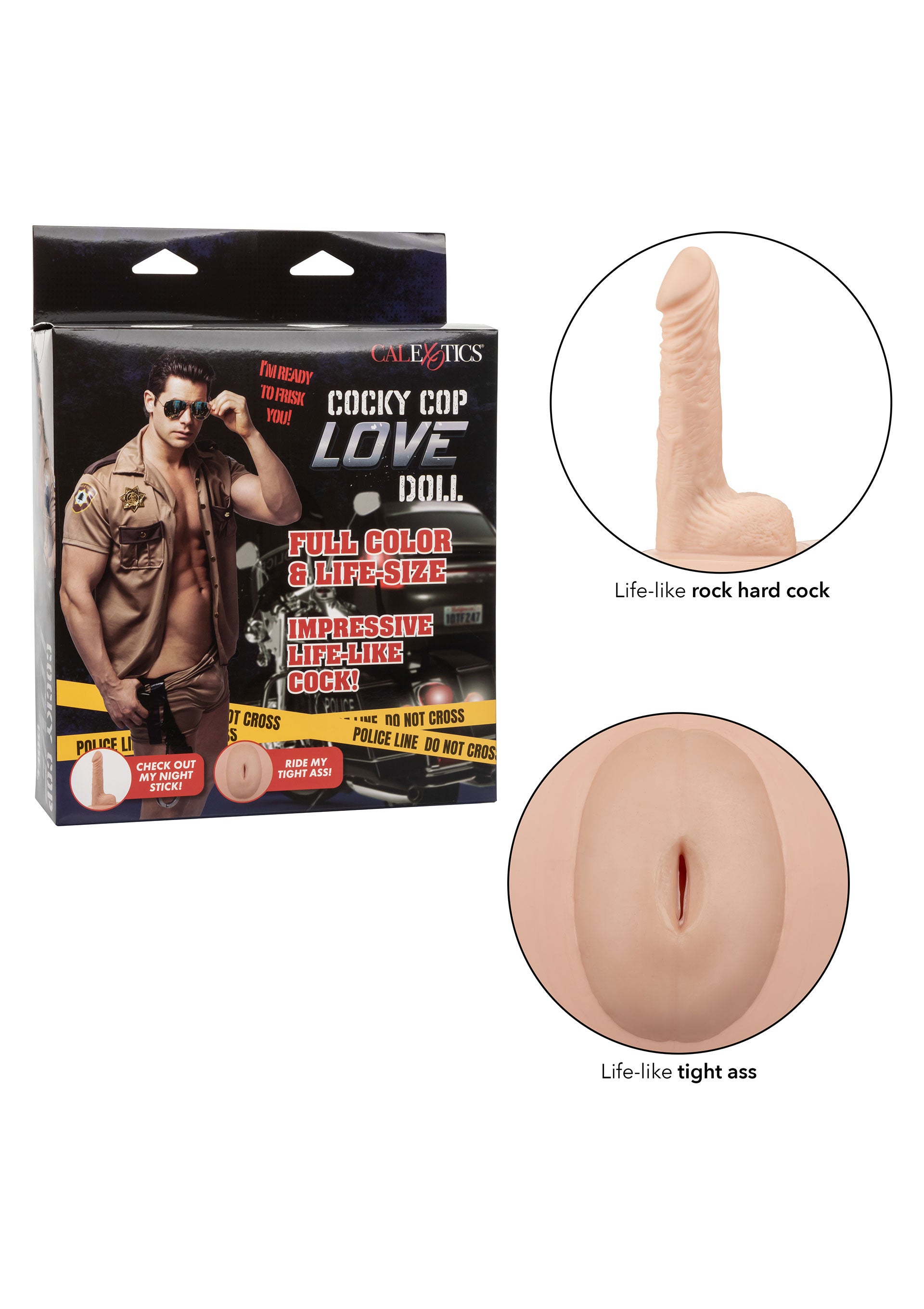 Cocky Cop Love Doll Inflatable Doll