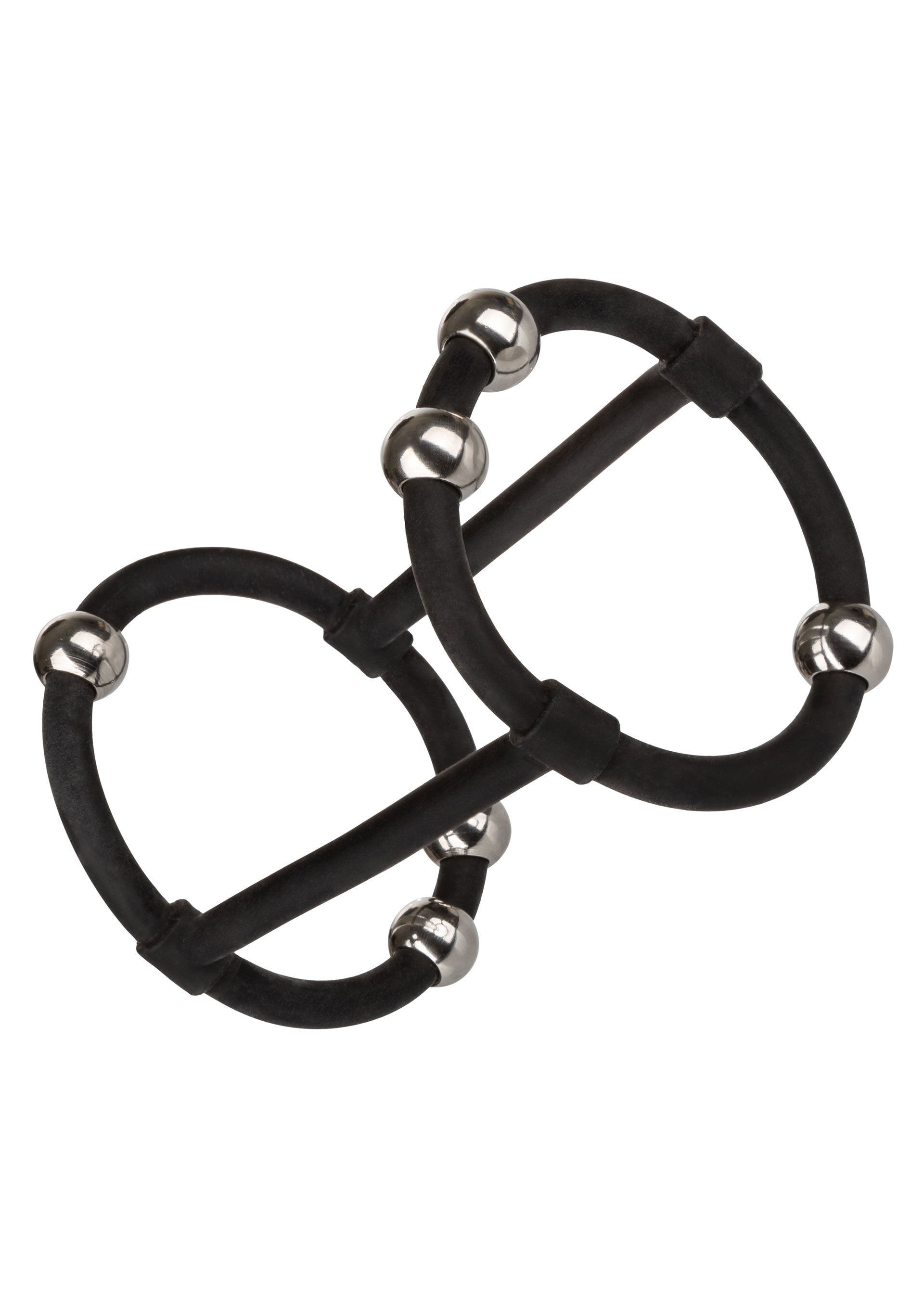Anello fallico doppio Beaded Silicone Enhancer Cage
