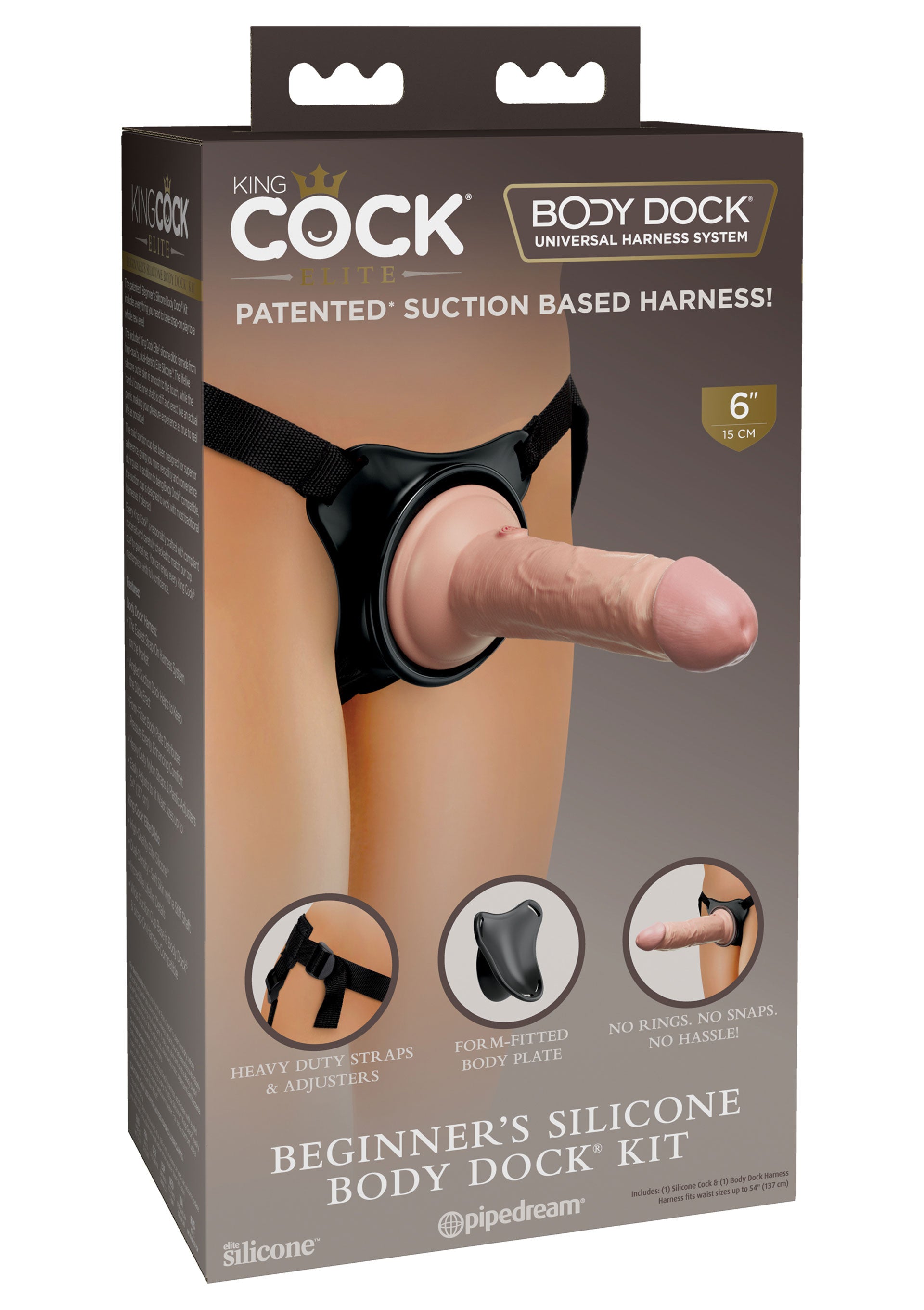 Wearable Dildo Beginners Silicone Body Dock Kit
