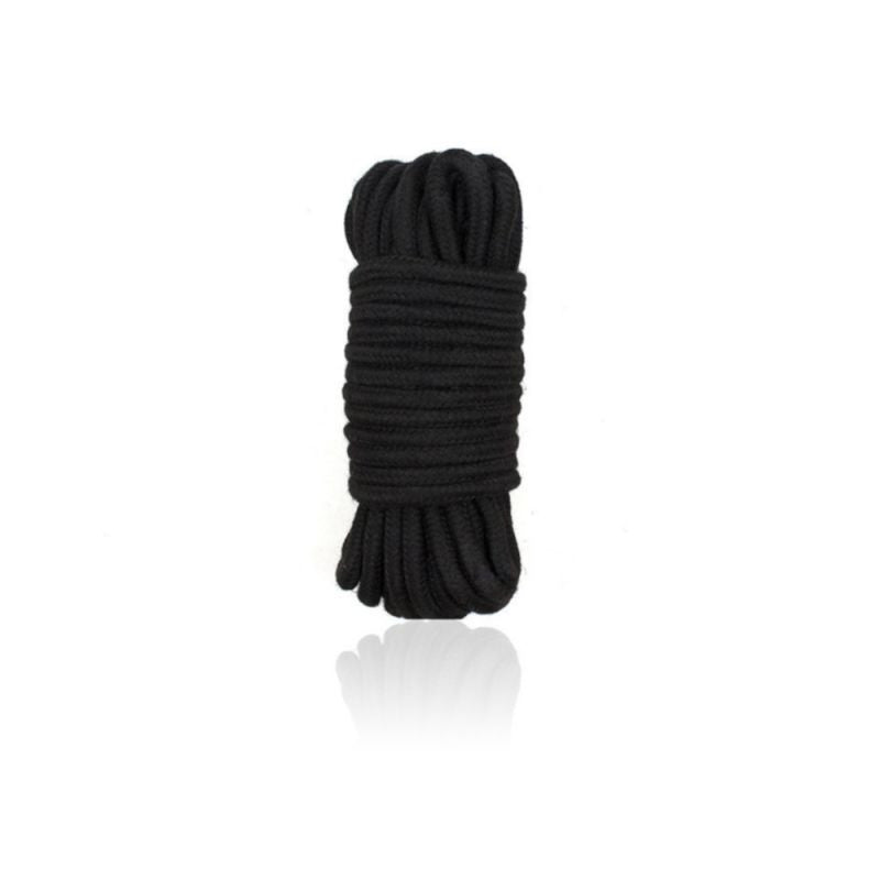 BONDAGE ROPE 10 Mt Black black rope fetish constrictive professional sadomaso