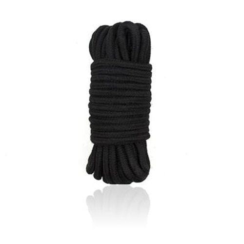 BONDAGE ROPE 5M BLACK professional constrictive fetish rope sadomaso