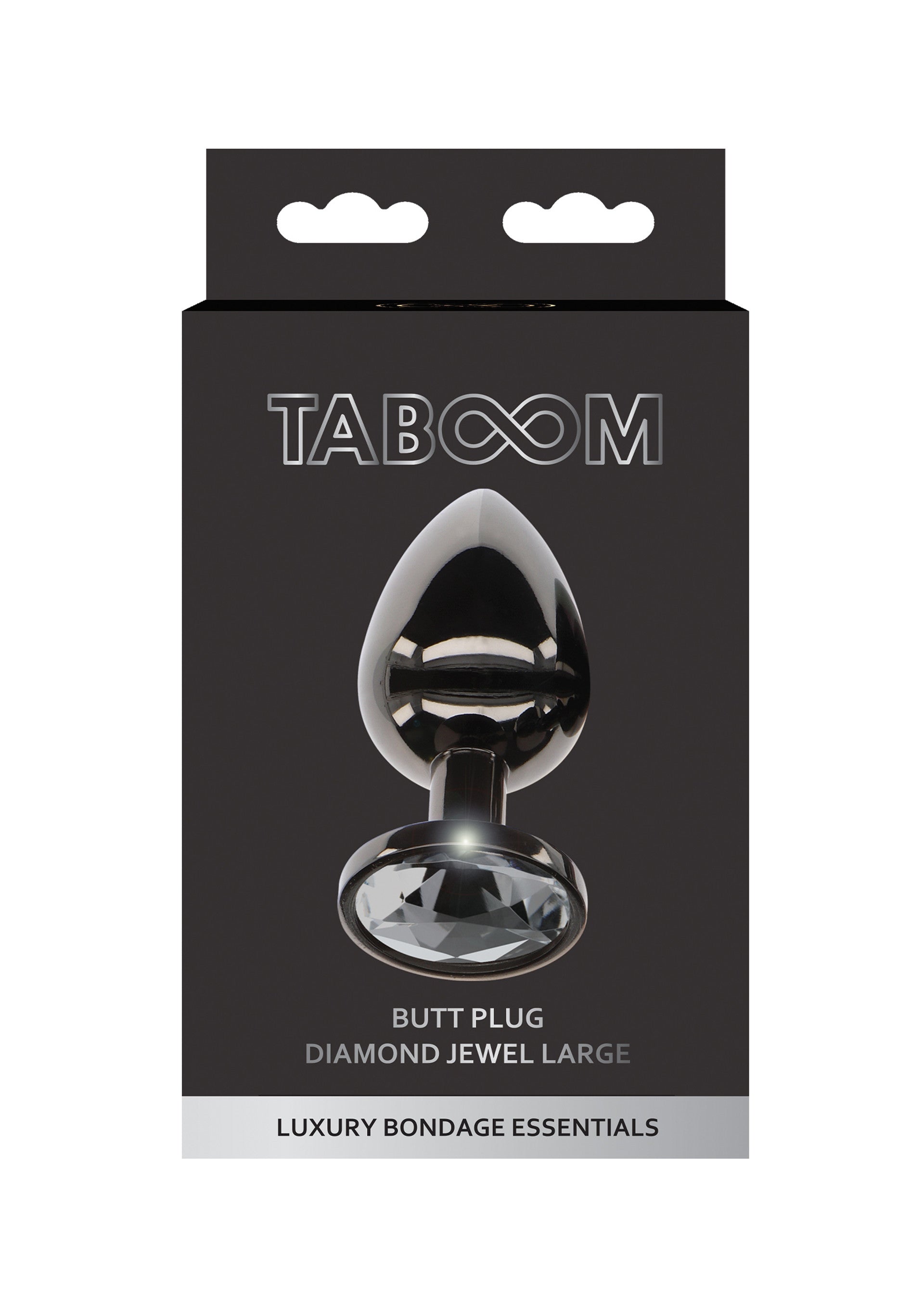 Anal Dilator Butt Plug With Diamond Jewel L