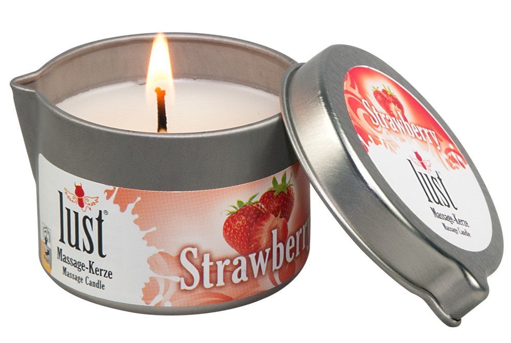 LUST erotic oil candle massage lotion