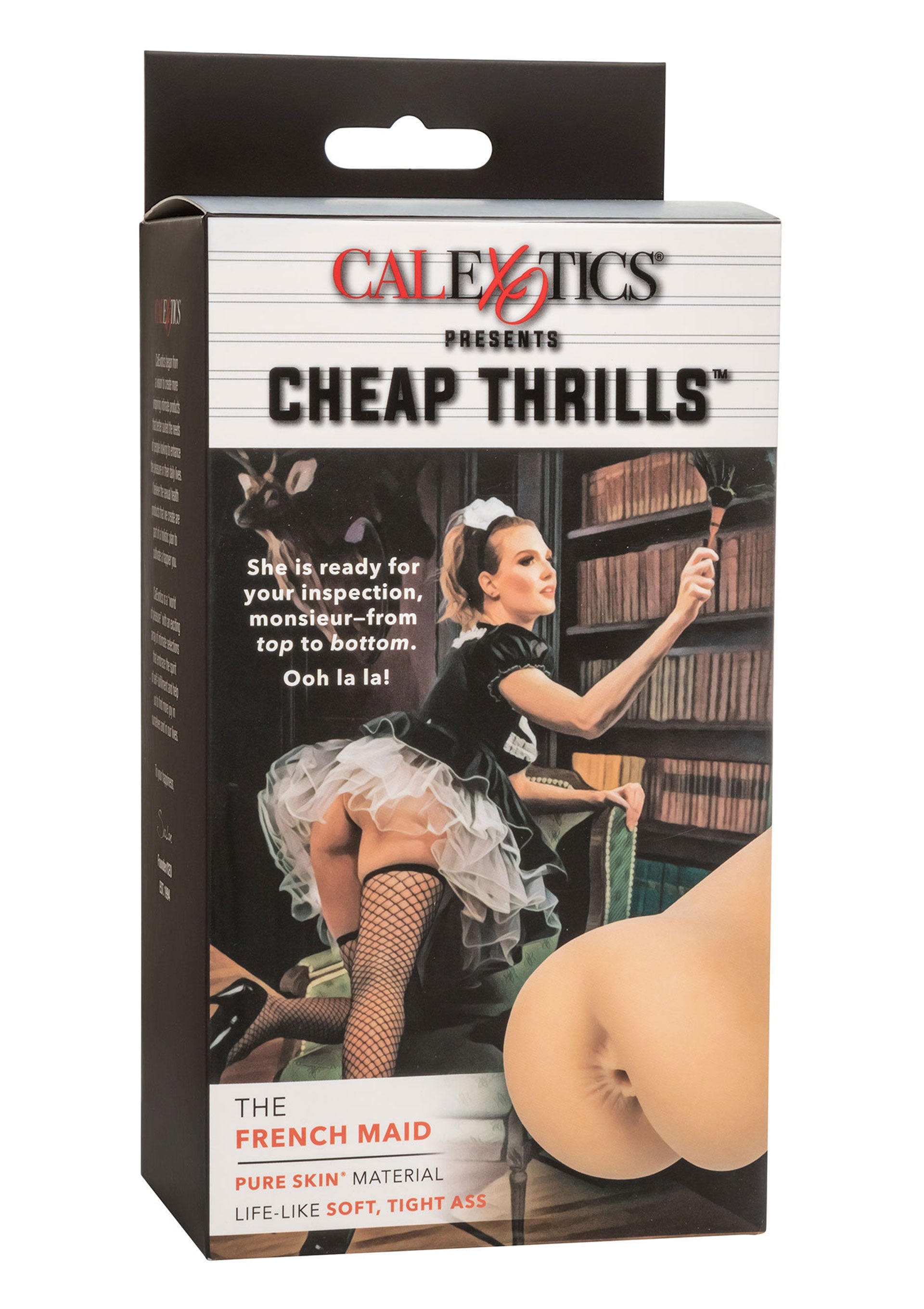 Cheap Thrills The French Maid realistic anus masturbator