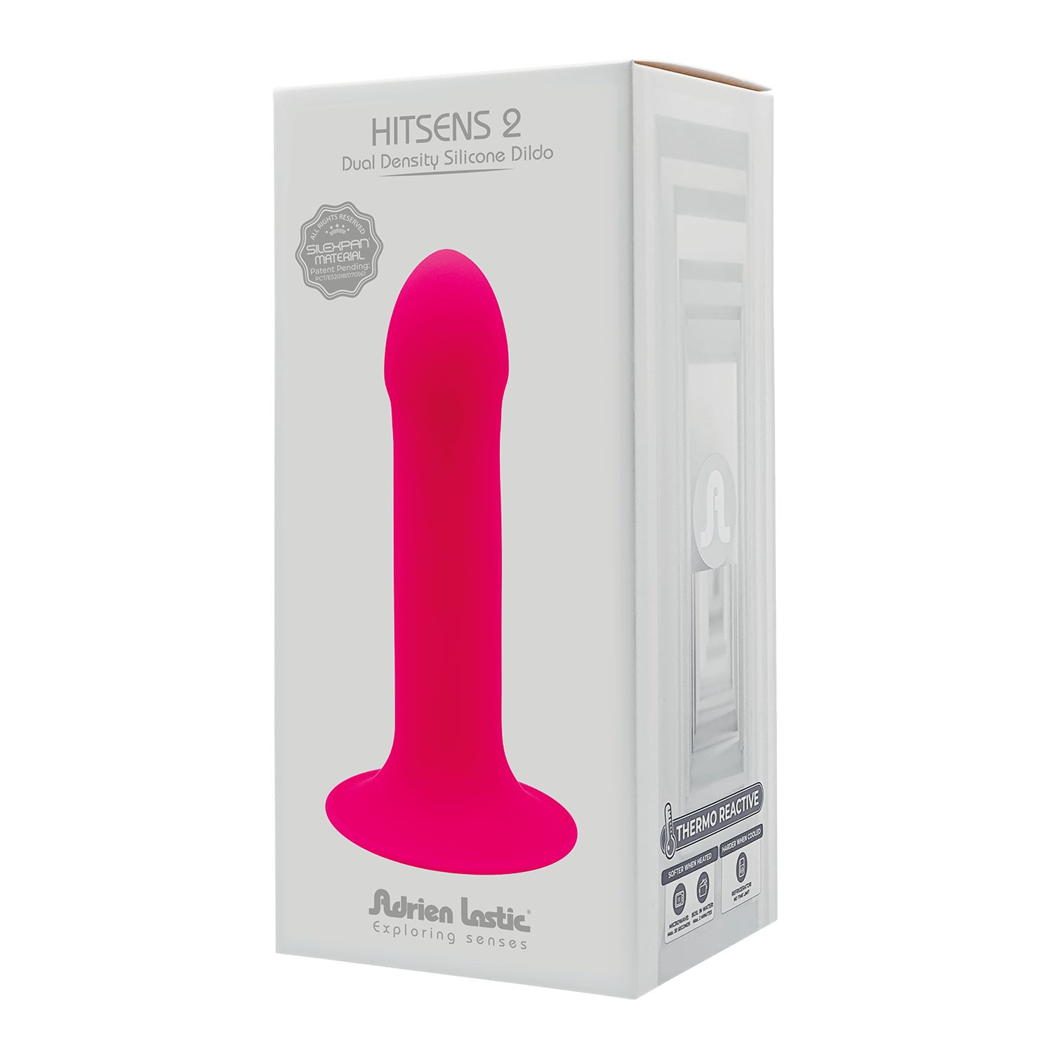 Dildo con ventosa Hitsens 2 Fucsia