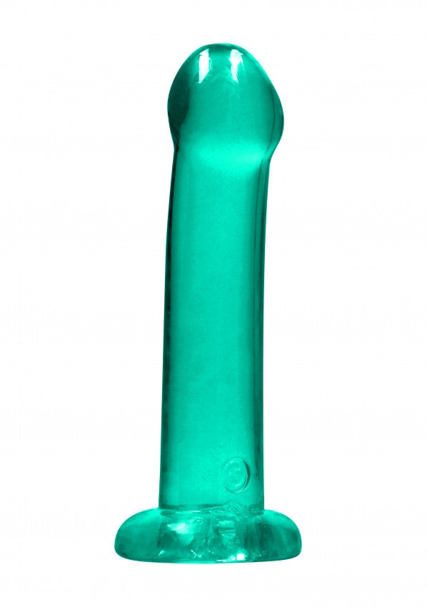 Dildo with turquoise suction cup Non Realistic Dildo Suction Cup - Turquise17 cm