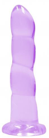 Purple dildo with suction cup Non Realistic Dildo Suction Cup -17 cm