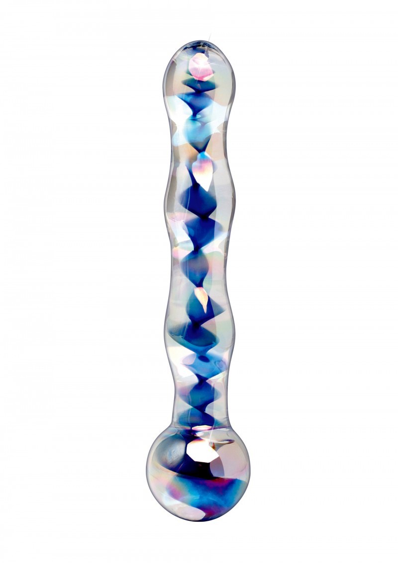 Icicles No. 8 Glass Anal Vaginal Dildo Intimate Massager Glass Stimulator Sex Toy