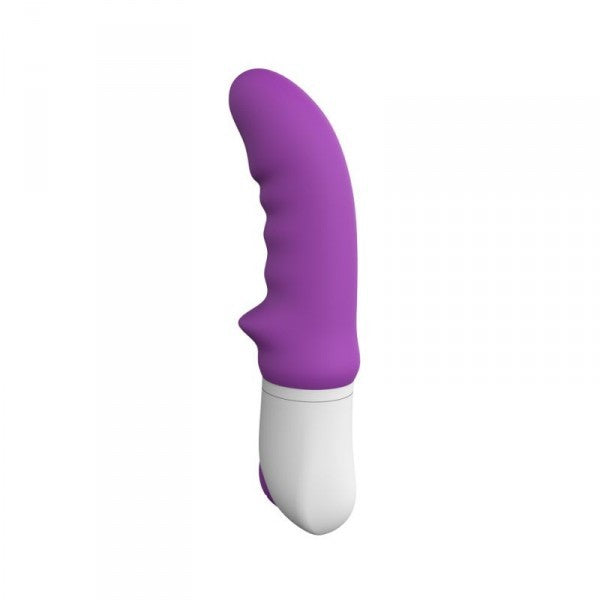 Vibrating Dildo Realistic Vaginal G-spot Sex Toys Waterproof for Women Purple