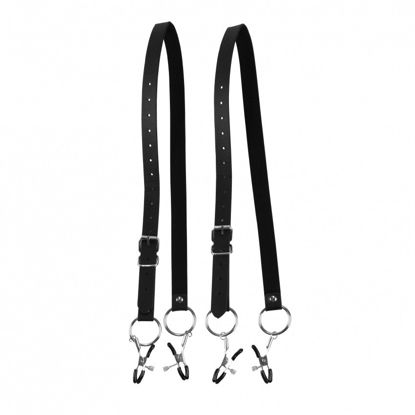 Divaricatore vaginale con morsetti Labia Spreader with Clamps Black