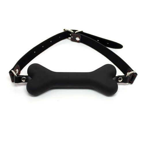 Easy dog ​​gag black bite ball constrictive bondage fetish sex toys black