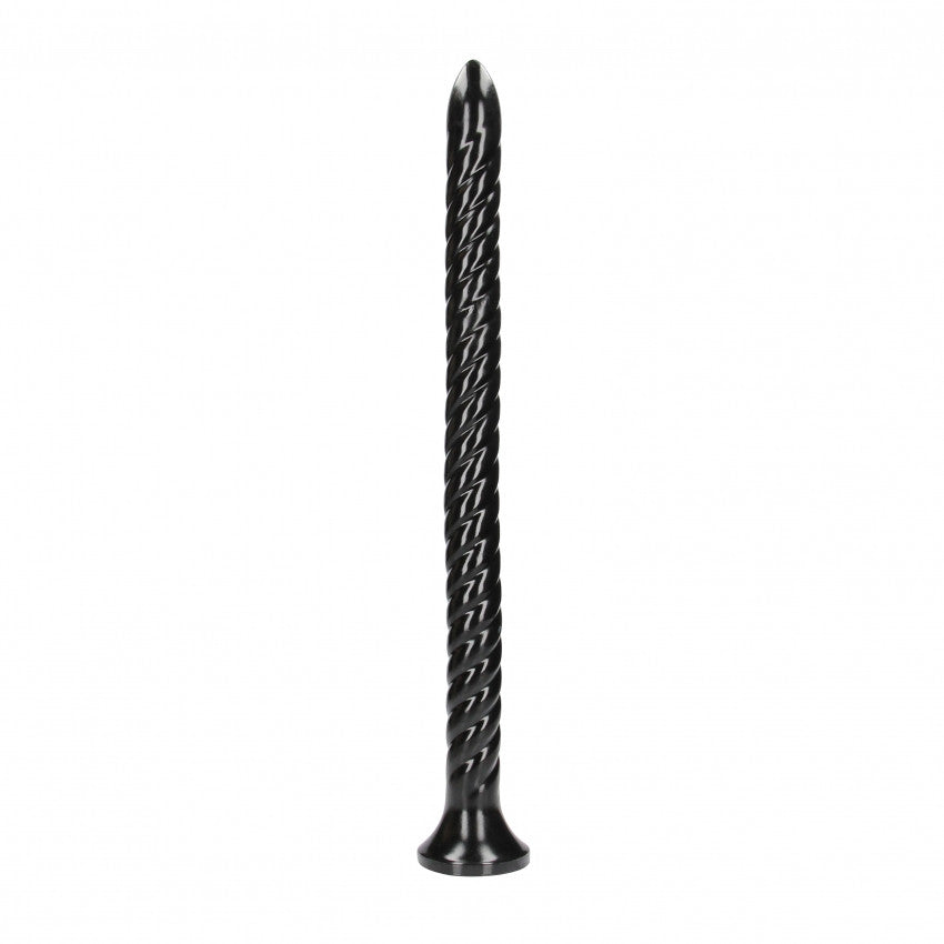 Maxi Swirled Anal Snake - 20''/ 50 cm - Black