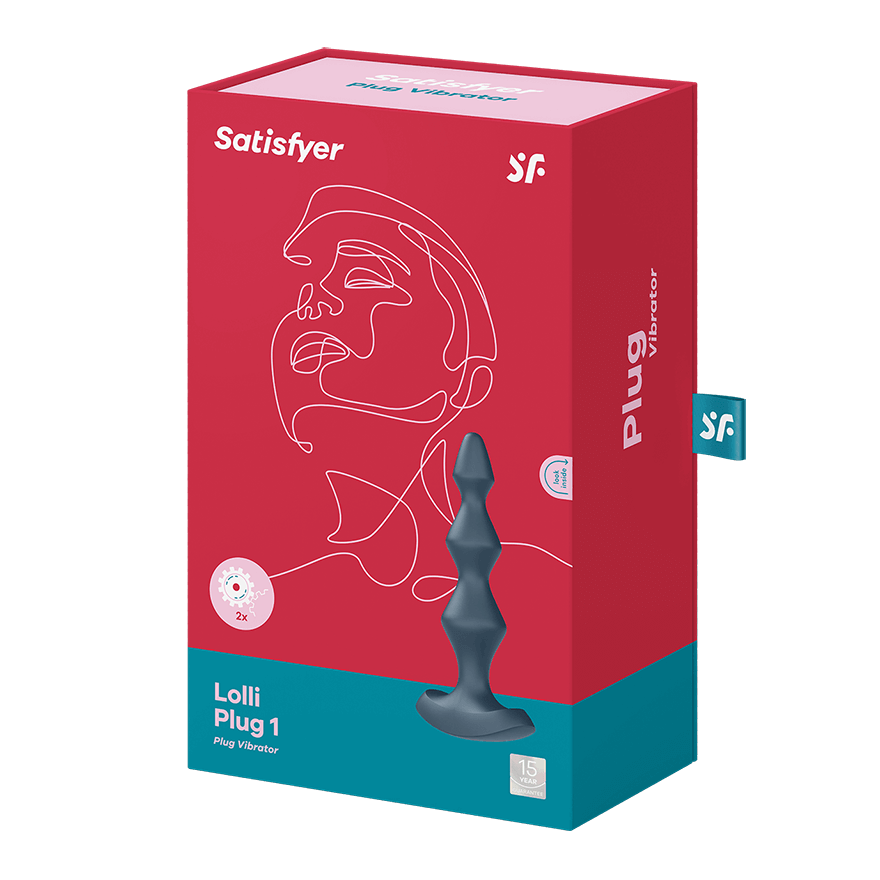 Fallo anale vibrante Dark Lolli Plug