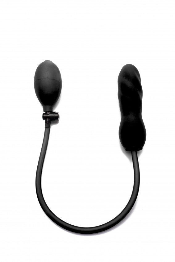 Fallo gonfiabile Inflatable Silicone Twist - Black