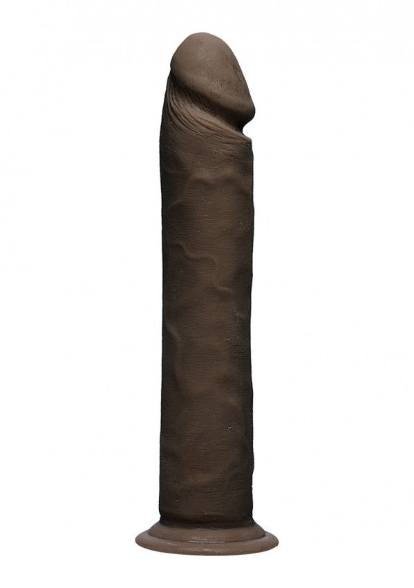Dildo maxi Realistic D ULTRASKYN 10" / 25 cm Chocolate