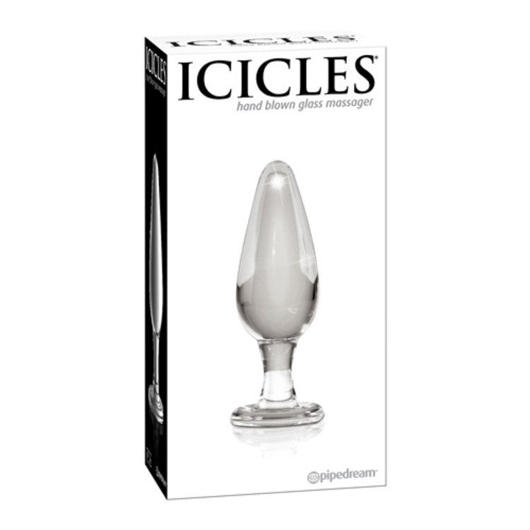 Glass Icicles No. 26 Glass Anal Plug