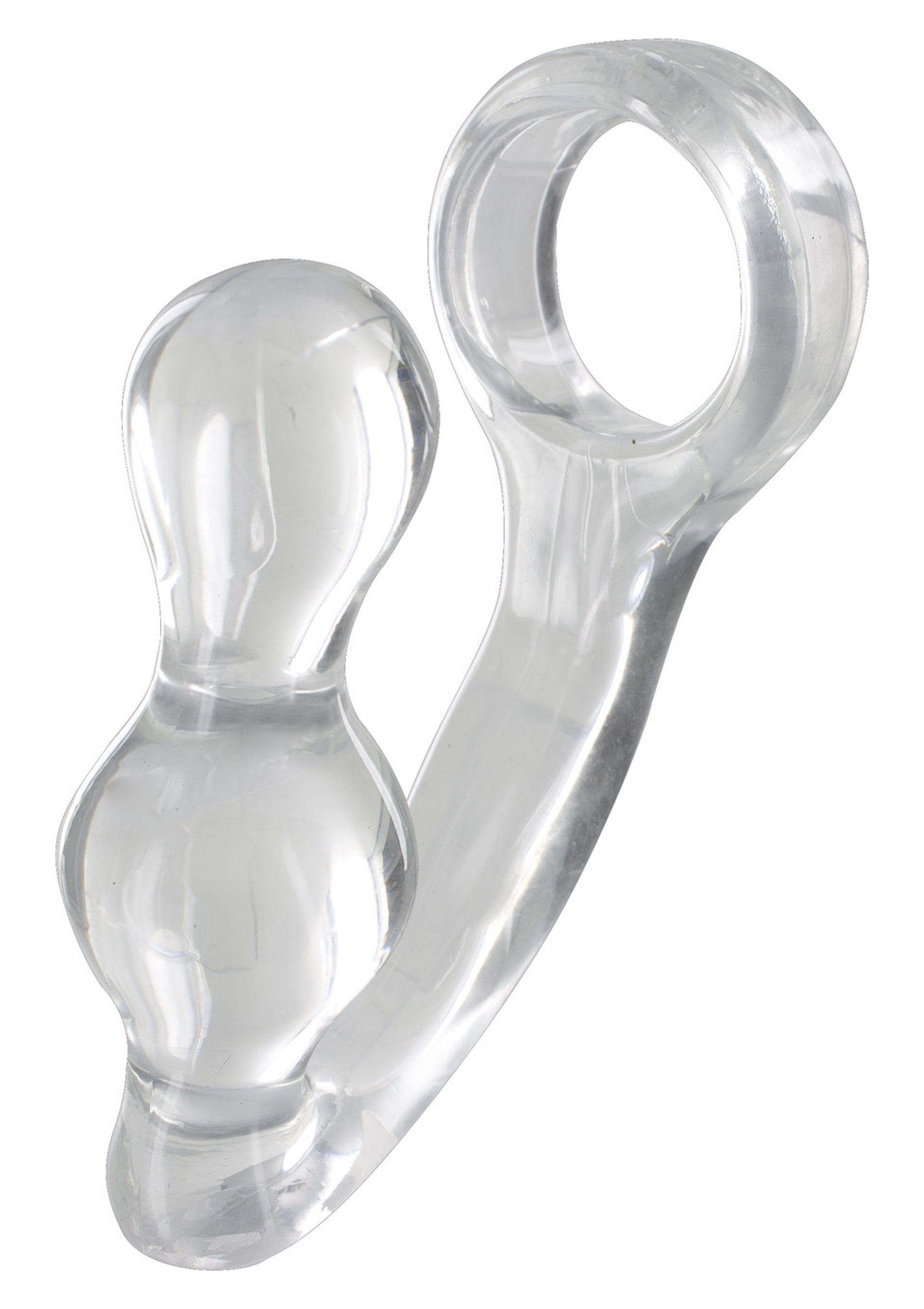 Wearable Anal Plug with Cock Ring for Men to Prevent Premature Ejaculation
