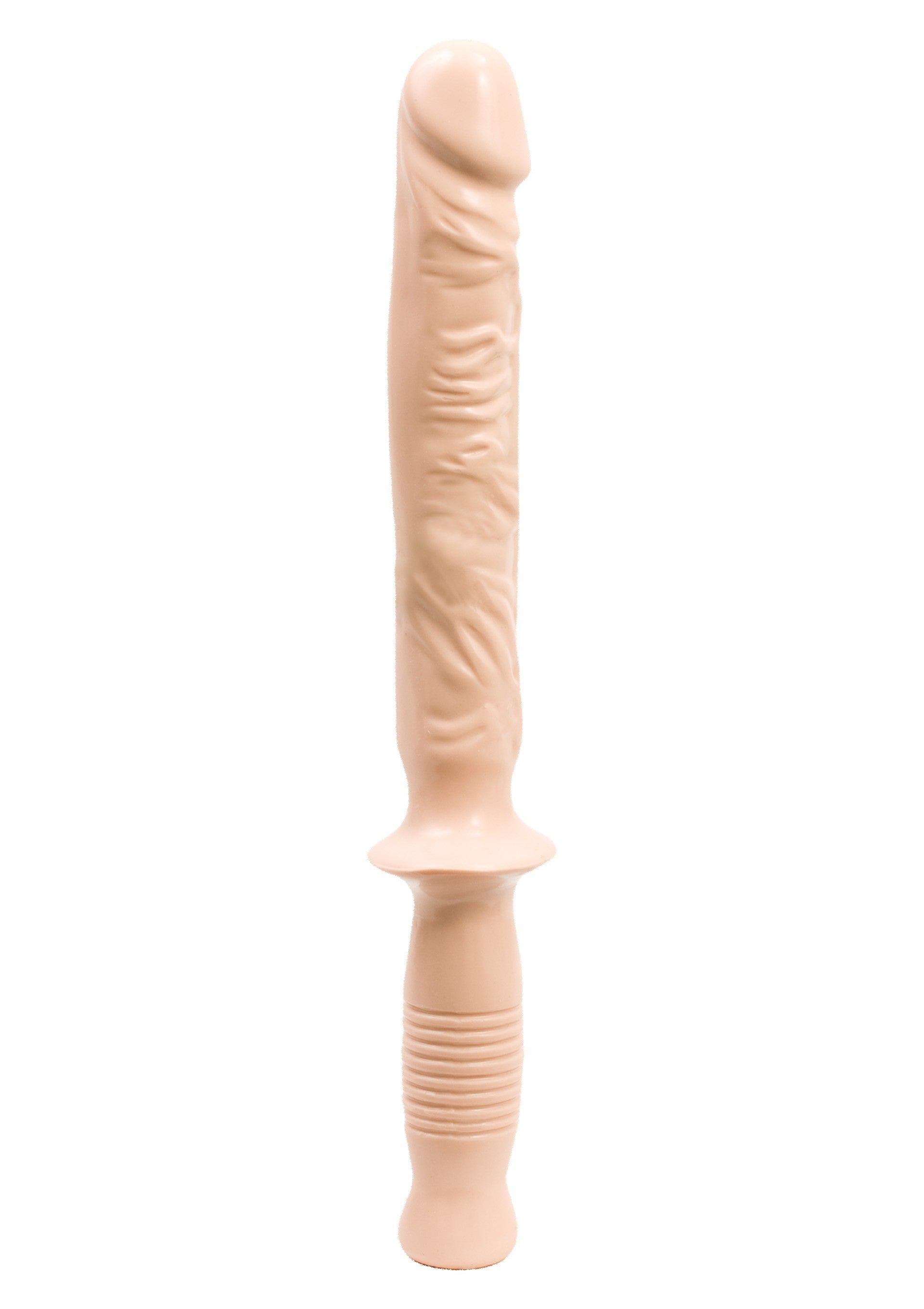 Realistic Dildo with Handle The Man Handler 10 Flesh