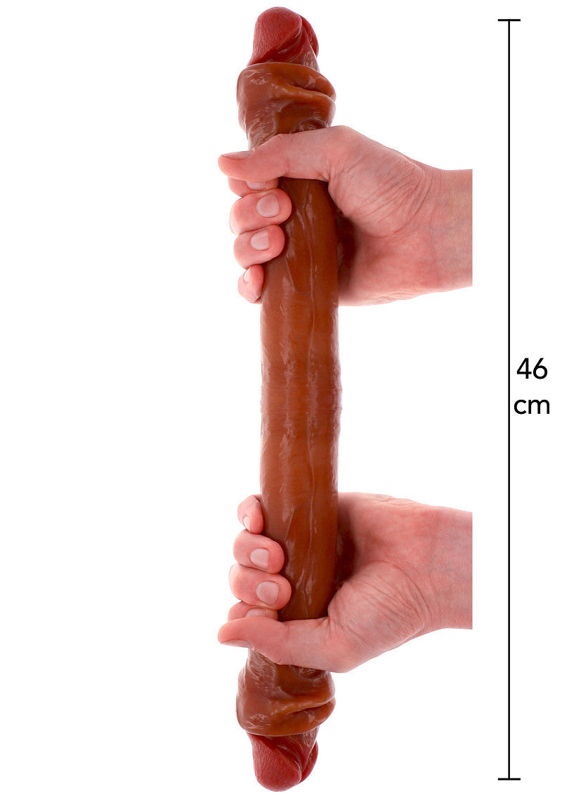 ToyJoy 46cm Real Skin Double Realistic Dildo