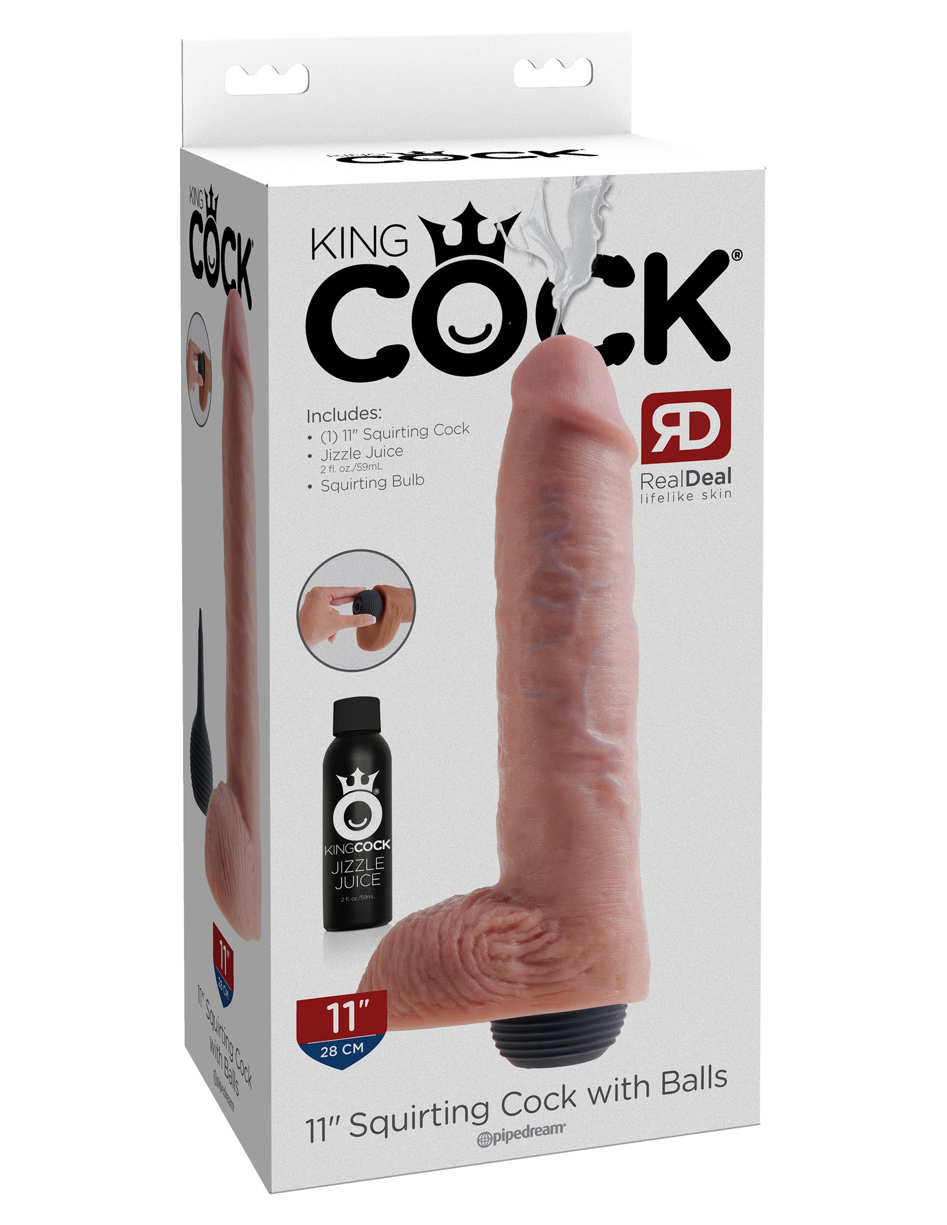 Realistic Squirting Cock 11 Inch