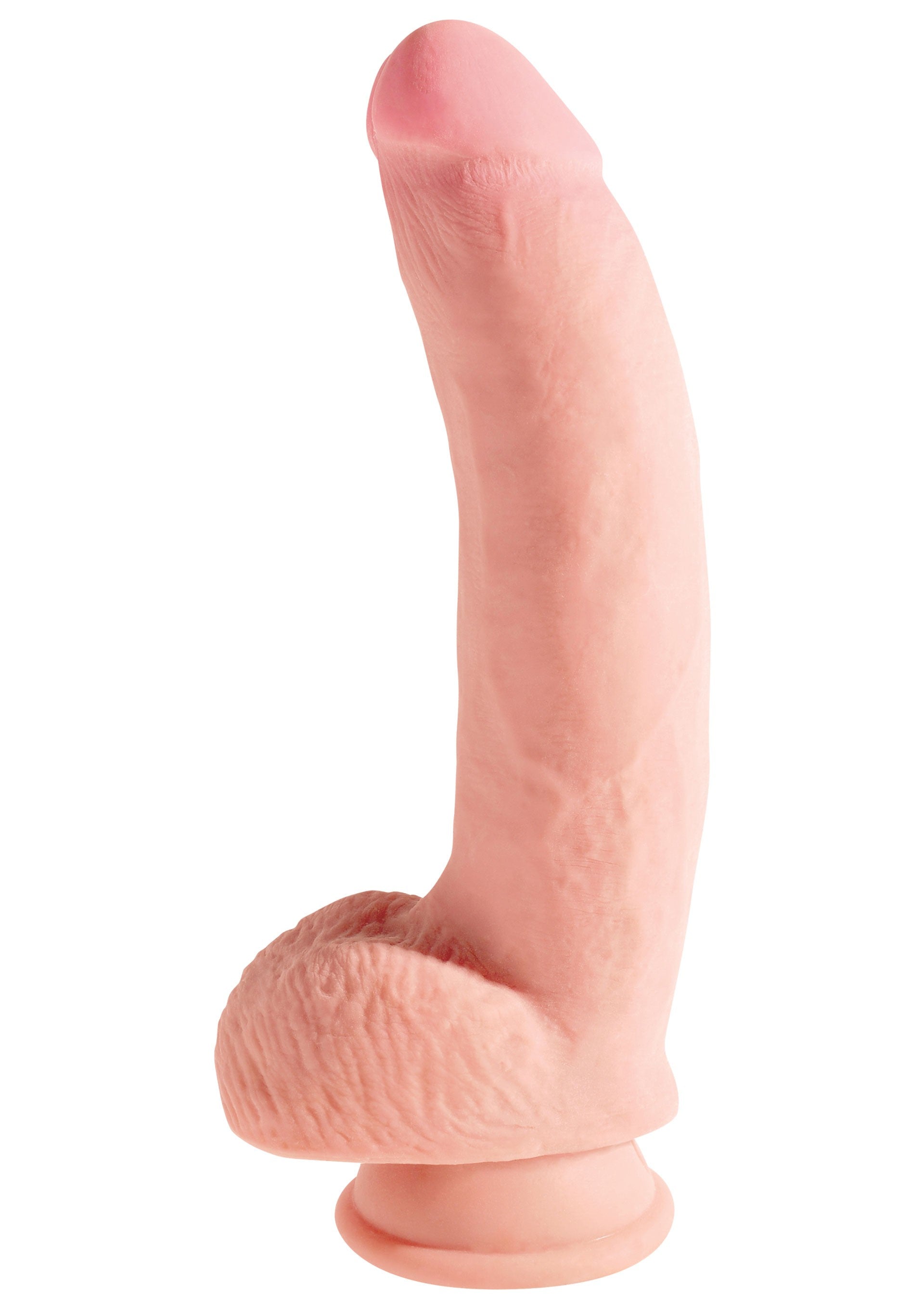 Fallo realistico con ventosa Triple Density w.Balls 10 Inch