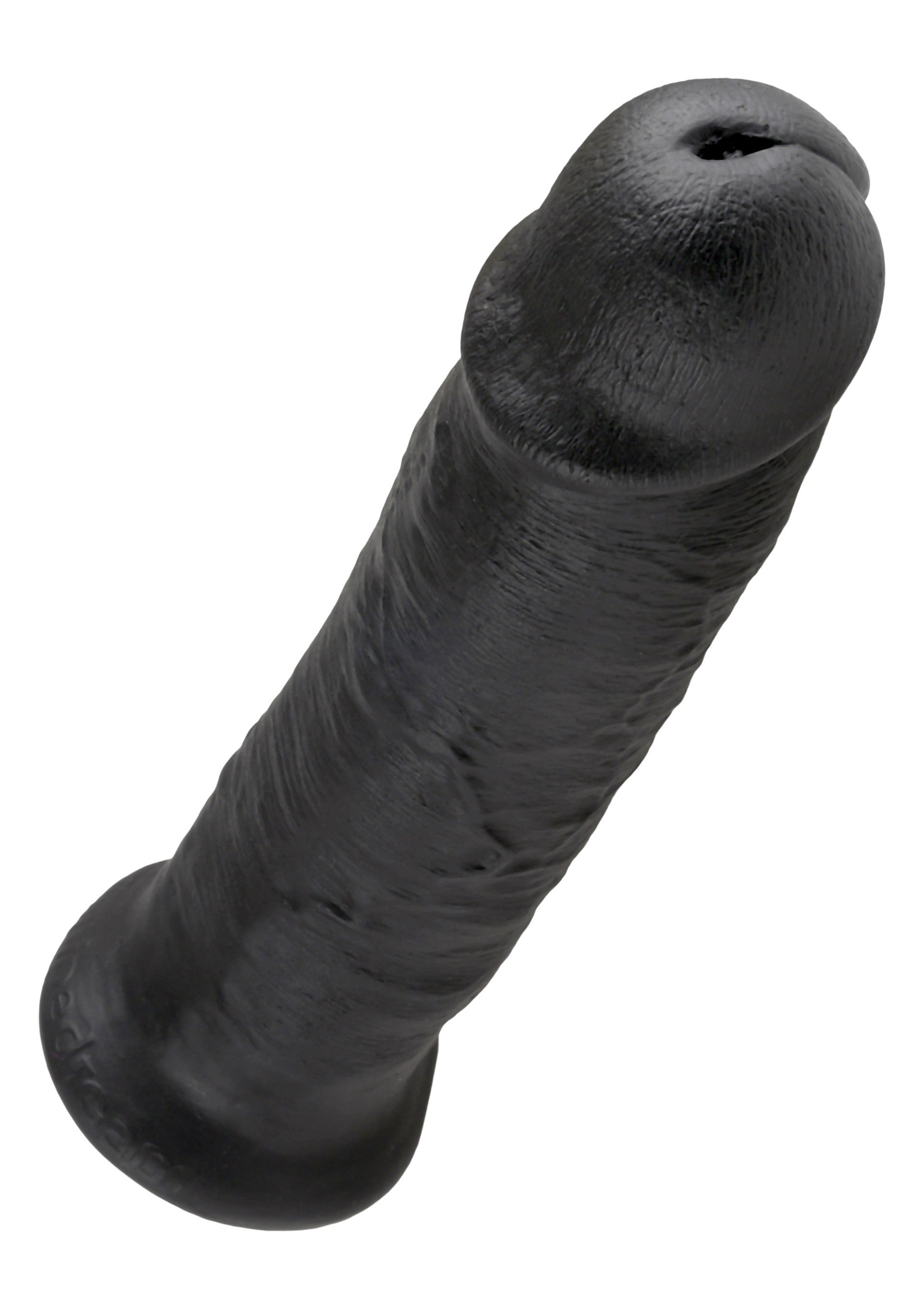 Fallo realistico Vaginale maxi dildo con ventosa king cock 10 nero big xxl