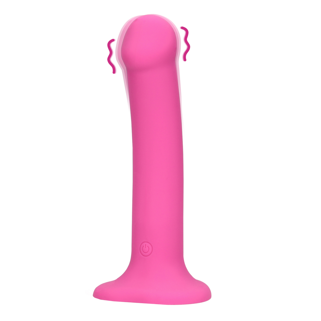 Loveline Rechargeable Silicone Vibrating Dildo