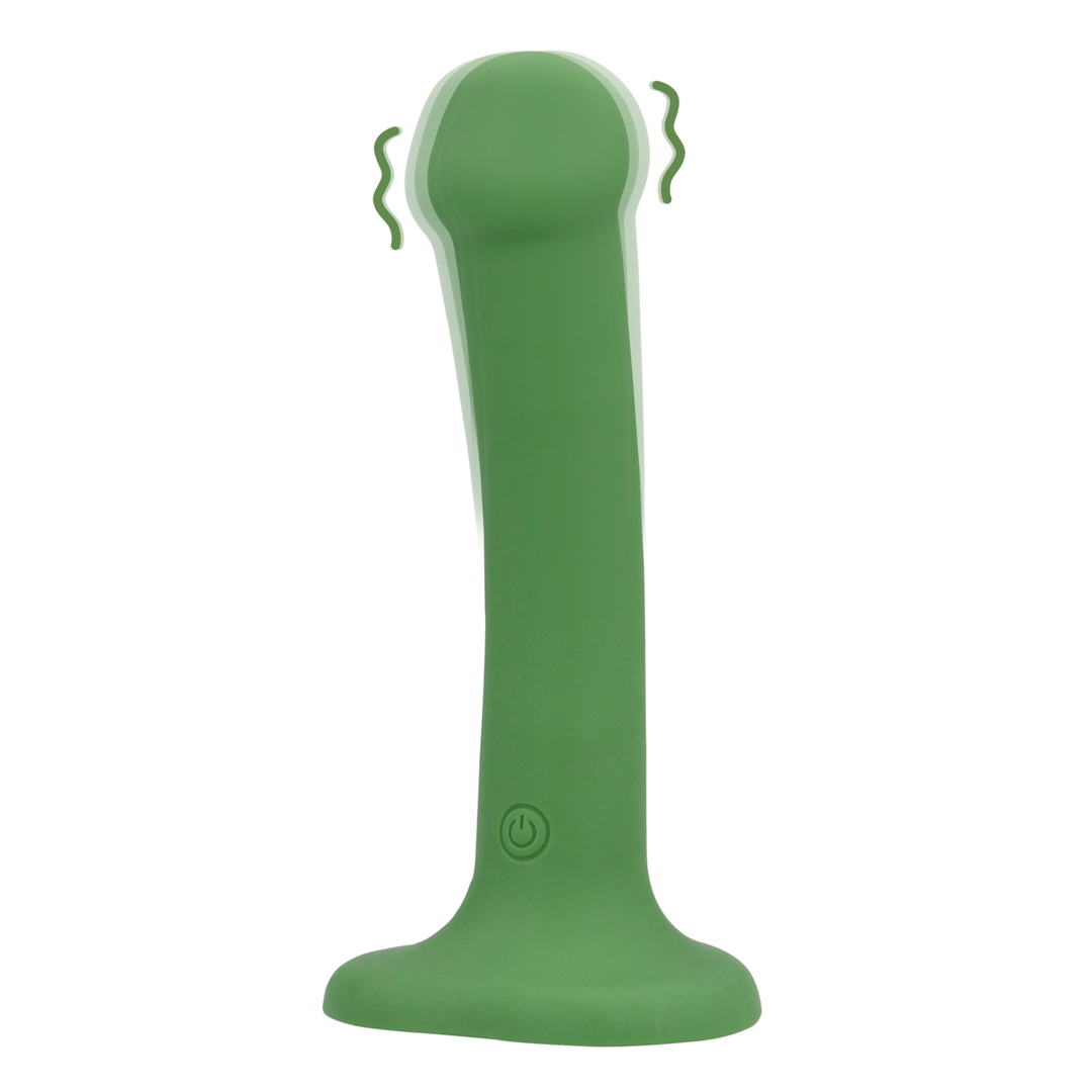 Loveline Small Silicone Vibrating Dildo