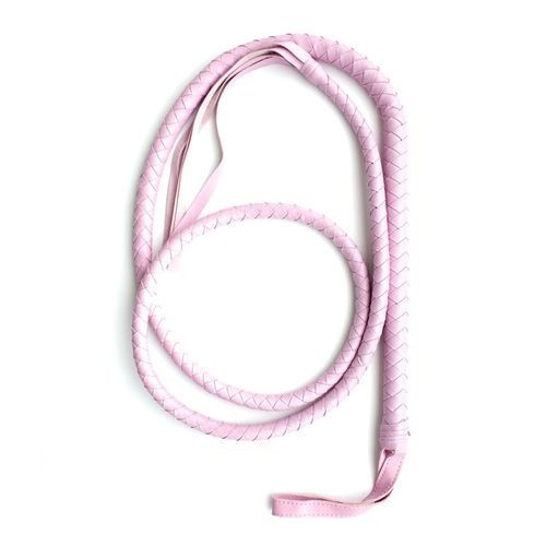 Whip indy flog whip pink bondage whip sexy pink fetish harness mistress