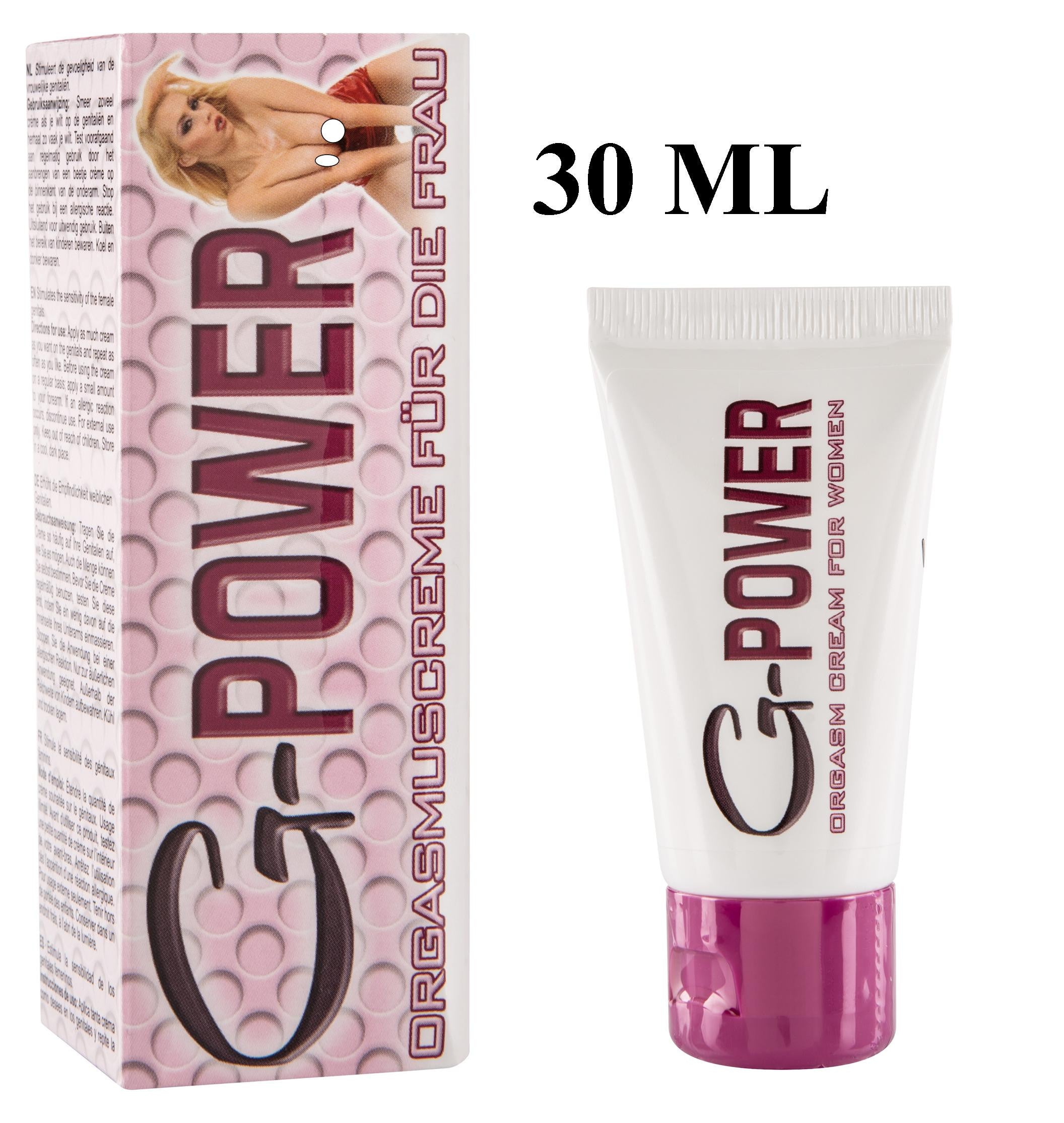 G-Power Orgasm Creme 30ml gel for women