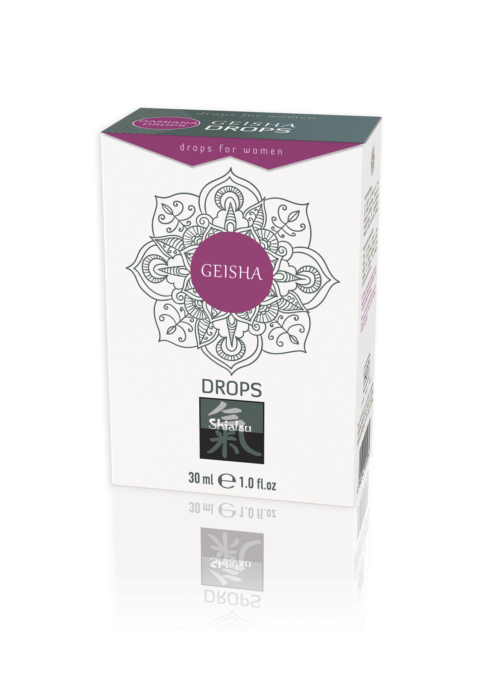 Geisha Drops, a stimulating aphrodisiac for women.