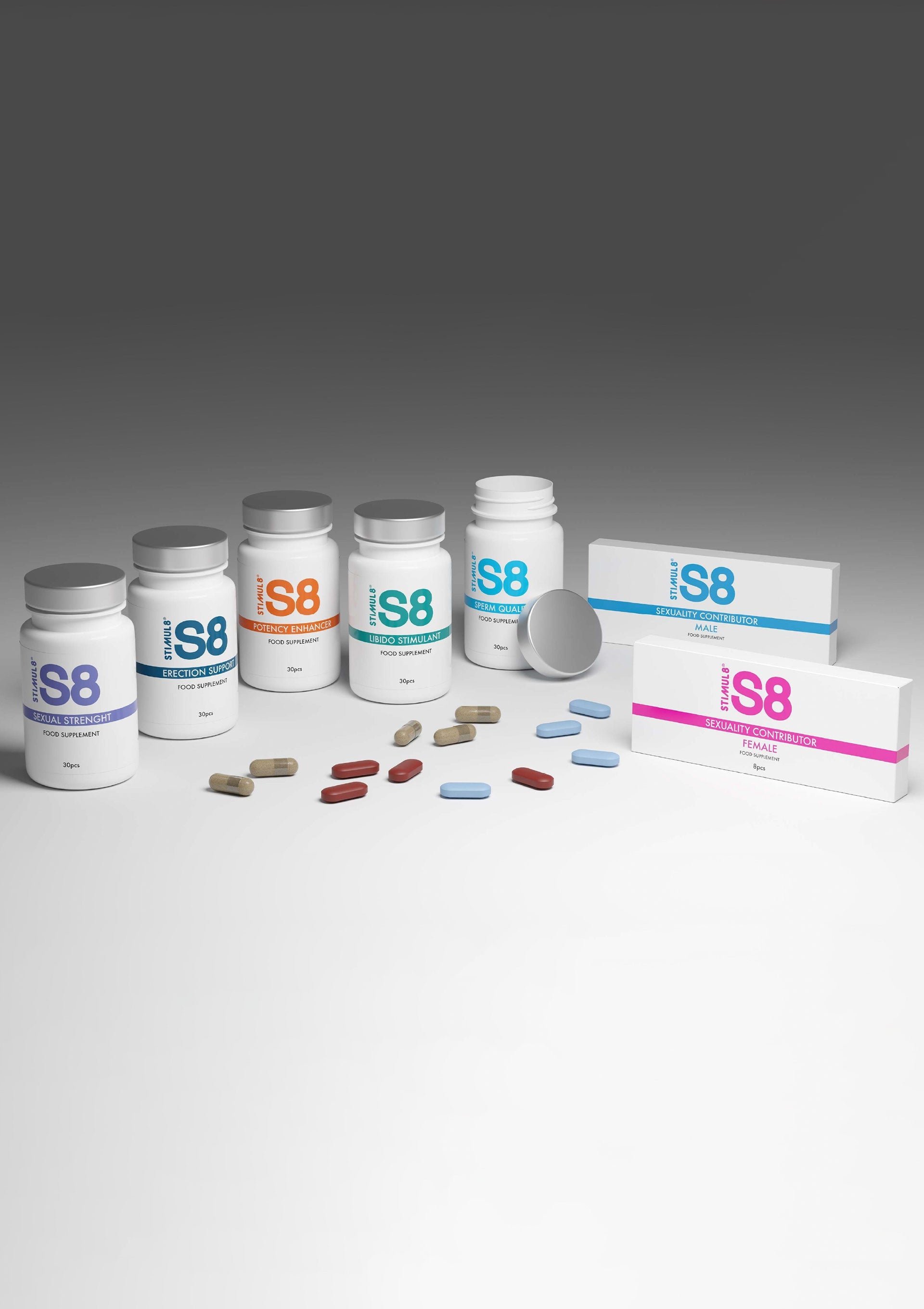 S8 erection support supplement 30 pcs