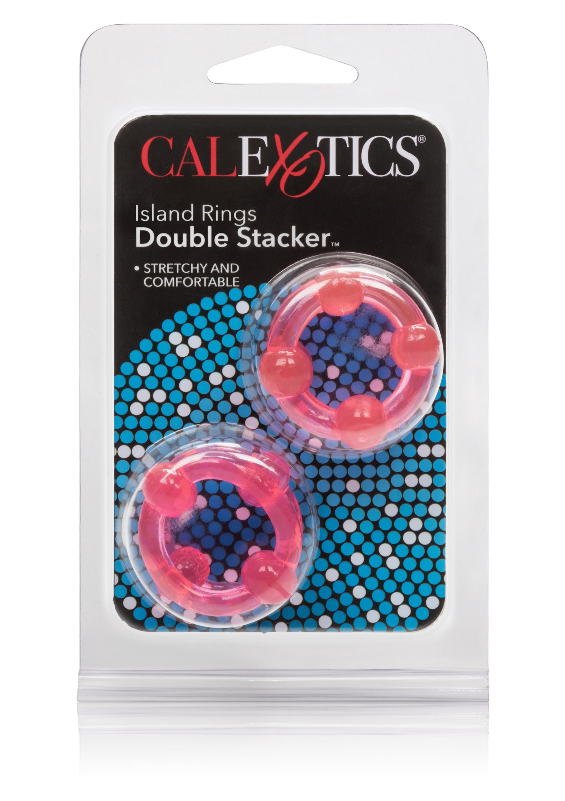 Island Rings Double Stacker Cock Ring Set