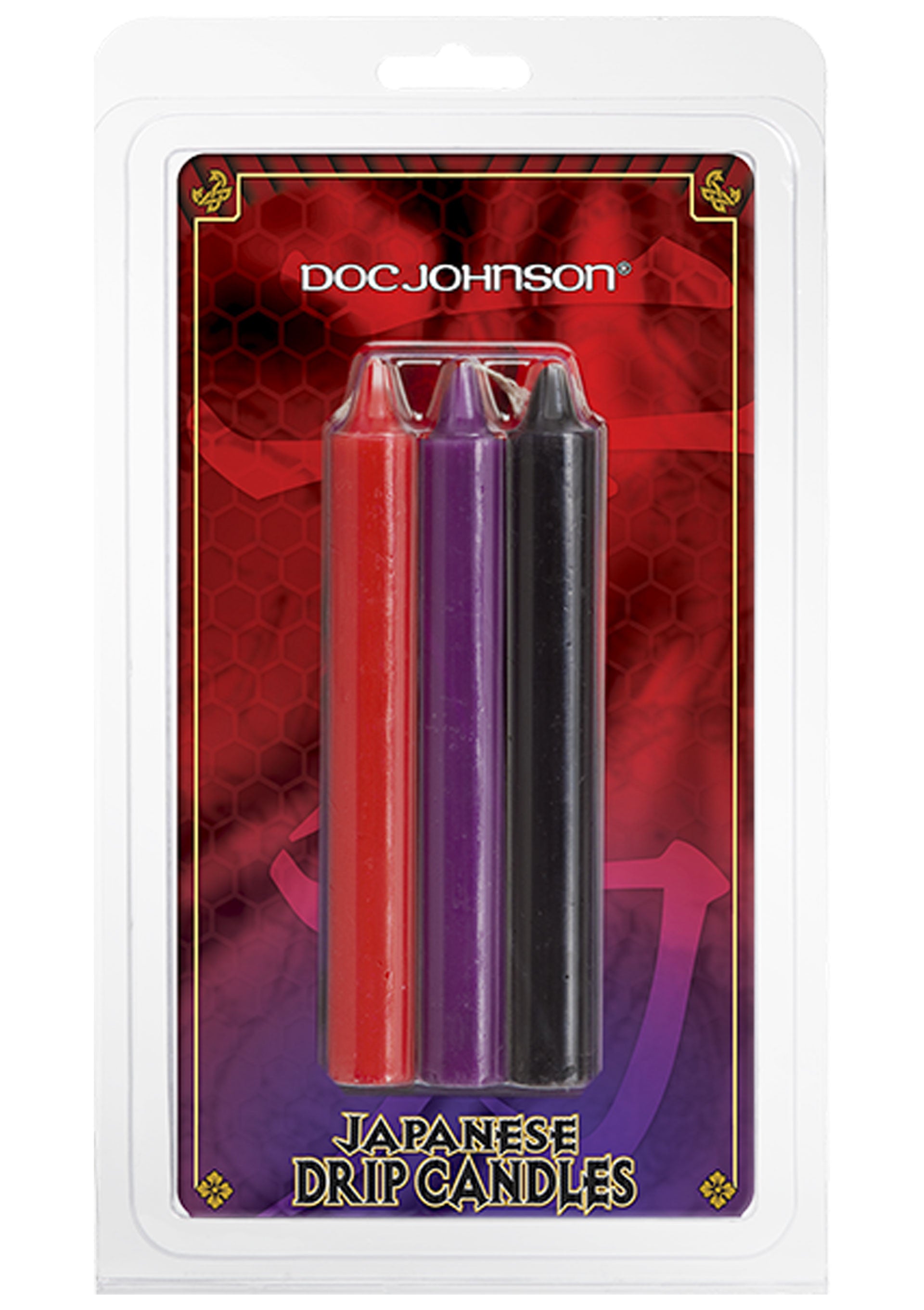 Bondage candles set 3 pcs Japanese Drip Candles