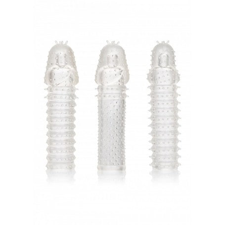 Phallic Sheath Kit, Wearable Penis Extension, Set of 3 Sex Toys, Cock Extension