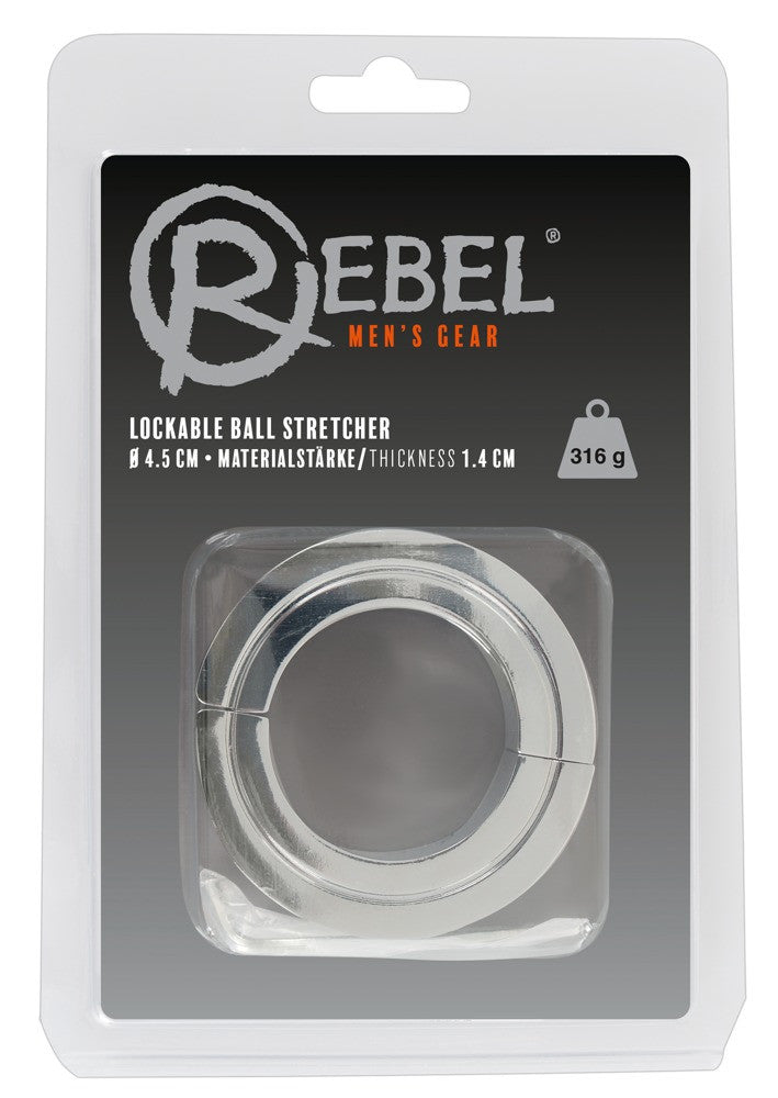 Lockable Ball Stretcher Testicle Ring