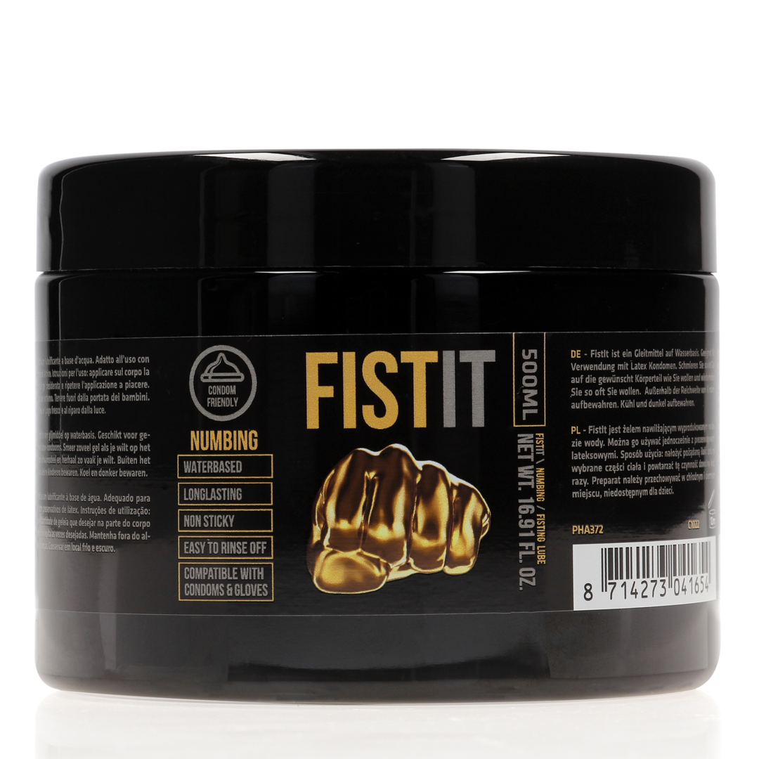 Fist It water-based mentholated lubricant with cooling effect