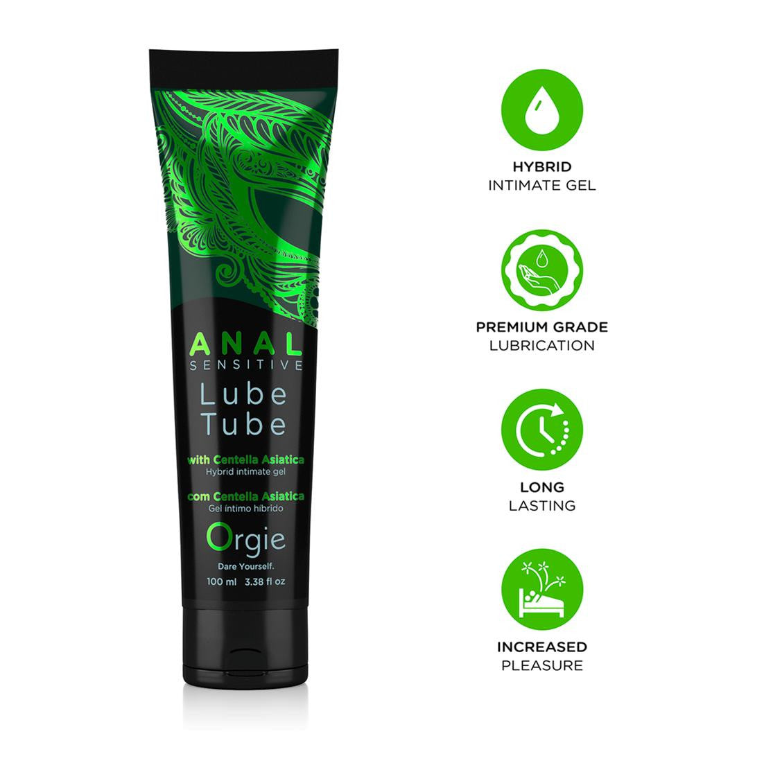 Anal lubricant lube tube anal sensitive orgies 100 ml