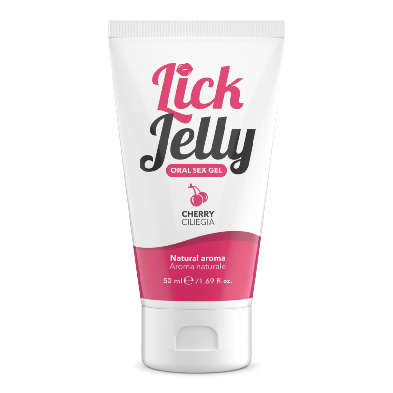 Edible Lubricant Lick Jelly Cherry