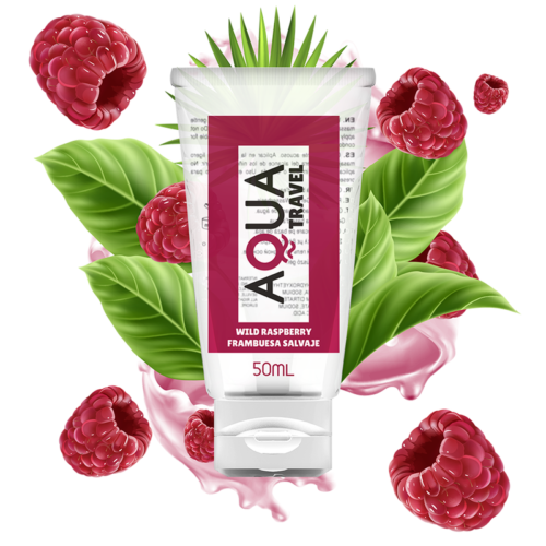 AQUA TRAVEL WILD RASPBERRY Intimate Lubricant 50 ML