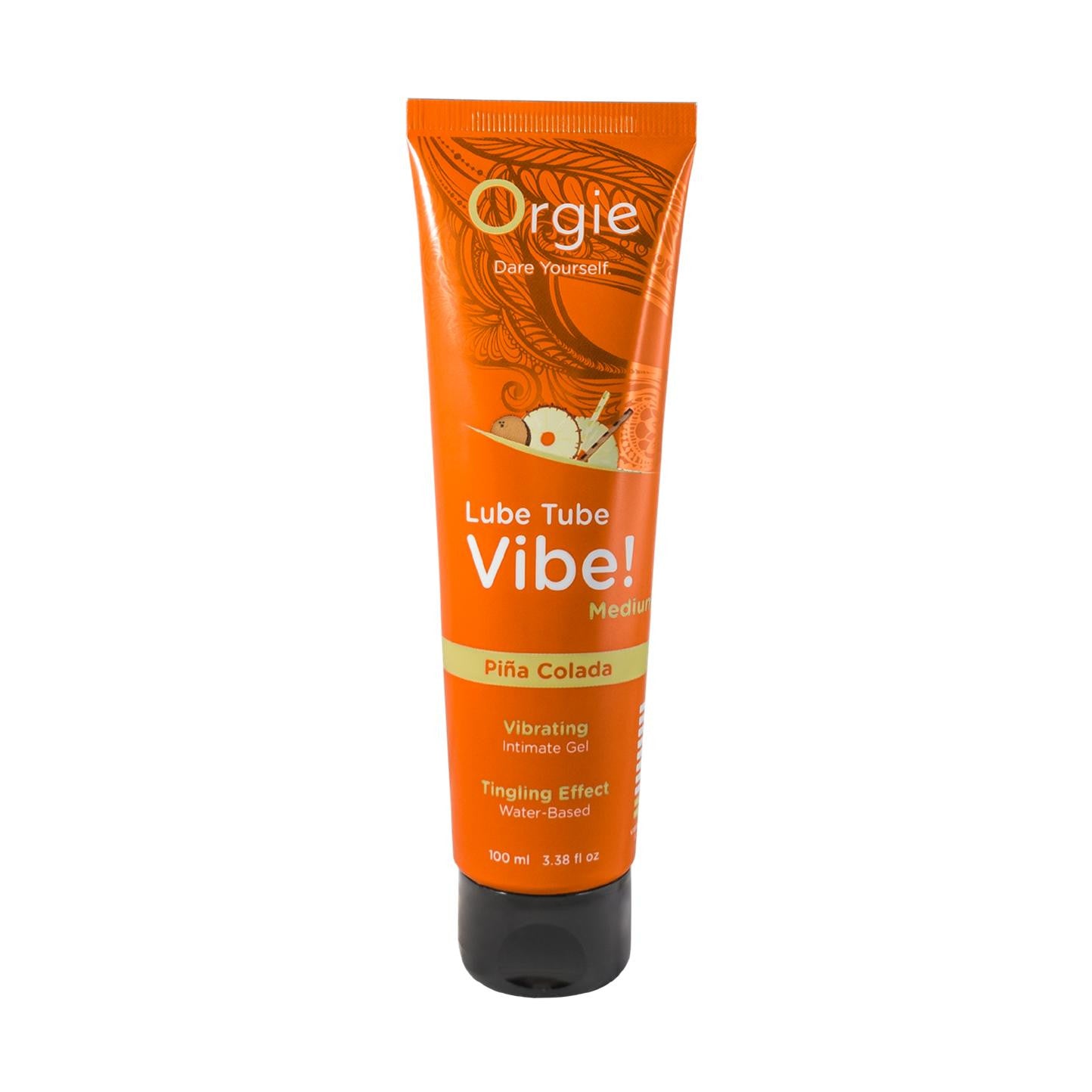 Intimate lubricant sexual gel tingling effect Pina Colada flavor Orgie
