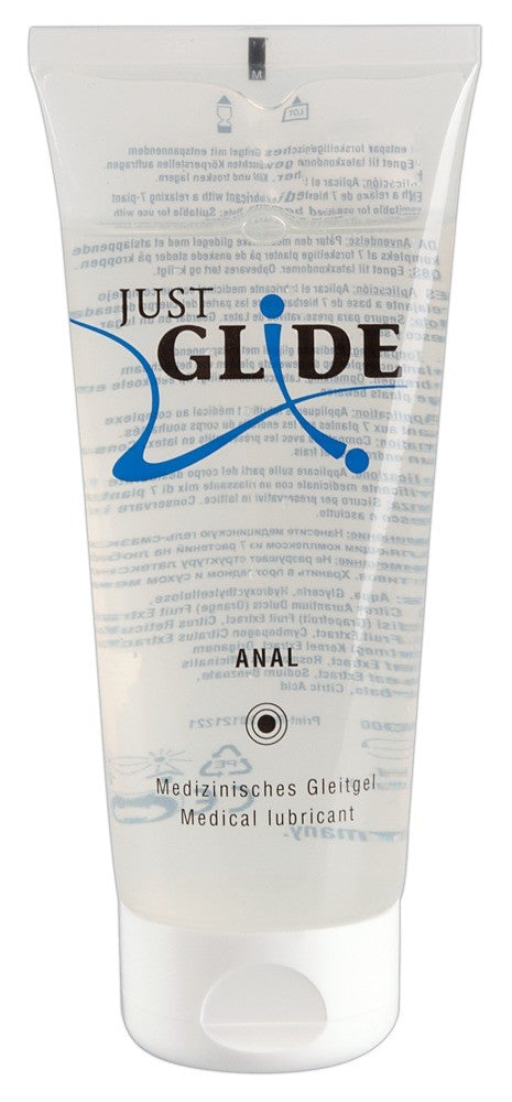Just Glide Anal Medical Sexual Lubricant 200 ml