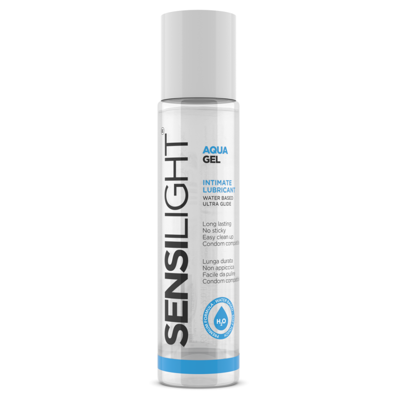 Lubrificante vaginale gel sensilight aquagel 60 ml a base acquosa