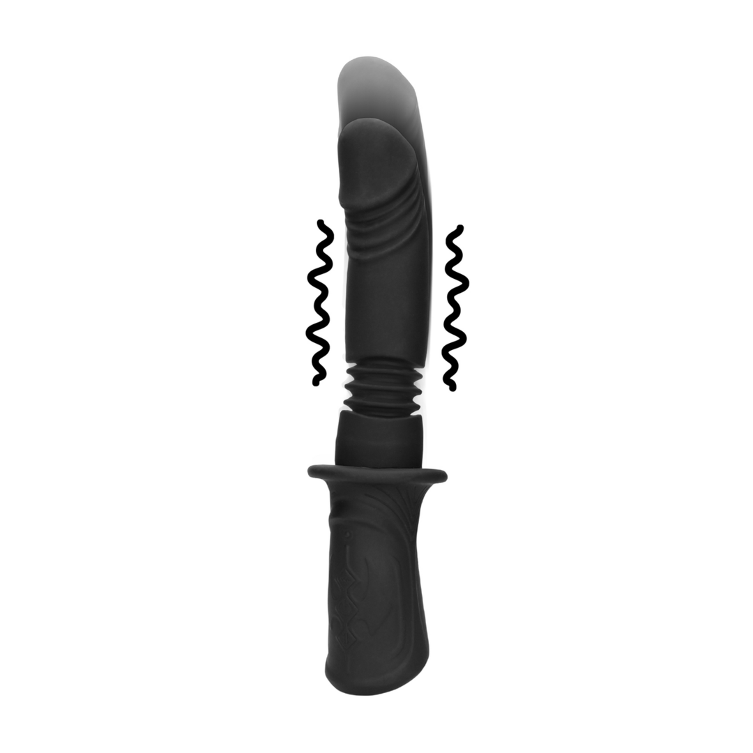 Portable Silicone Vibrating Sex Machine