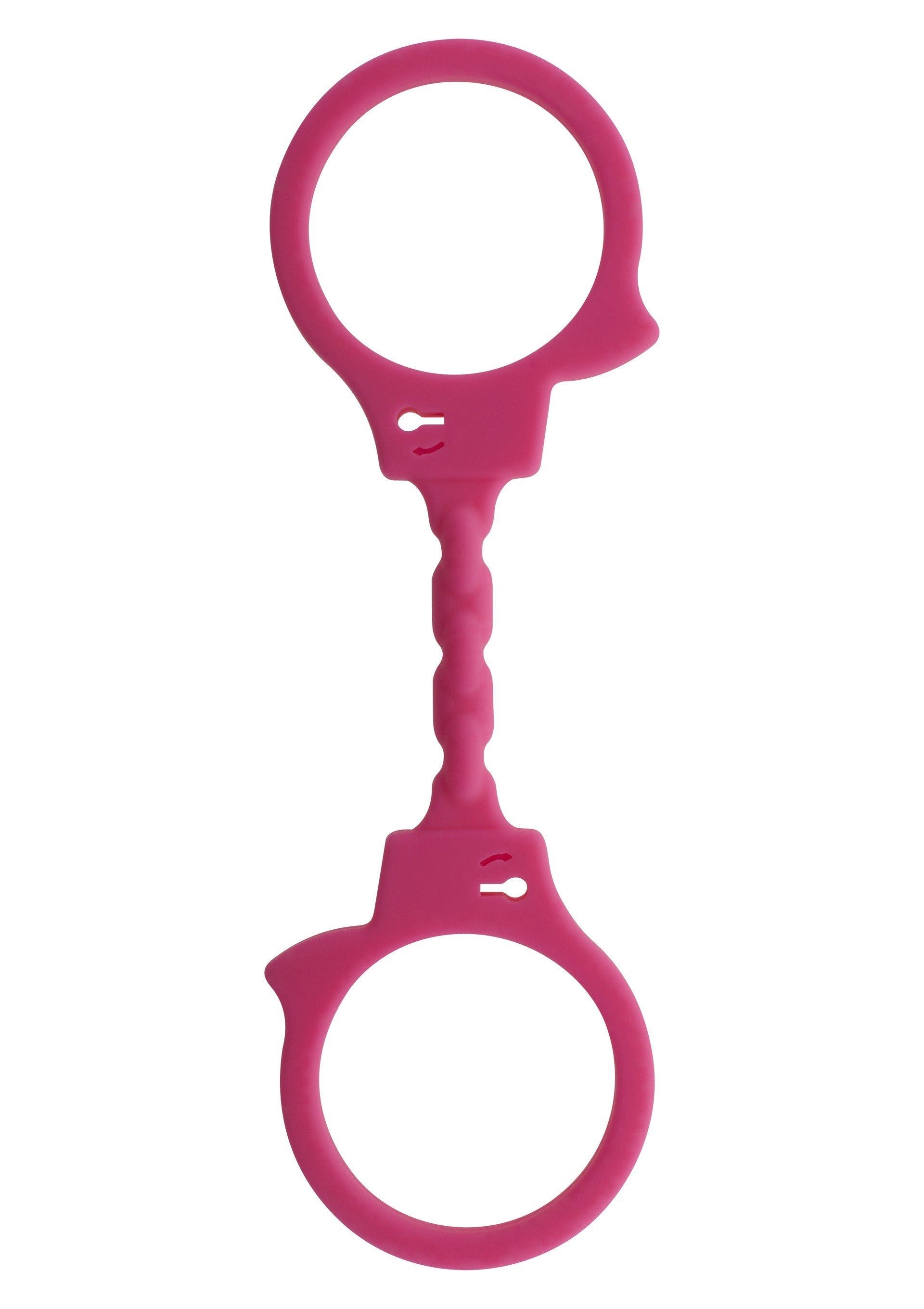 Sexy silicone handcuffs Stretchy Fun Cuffs pink