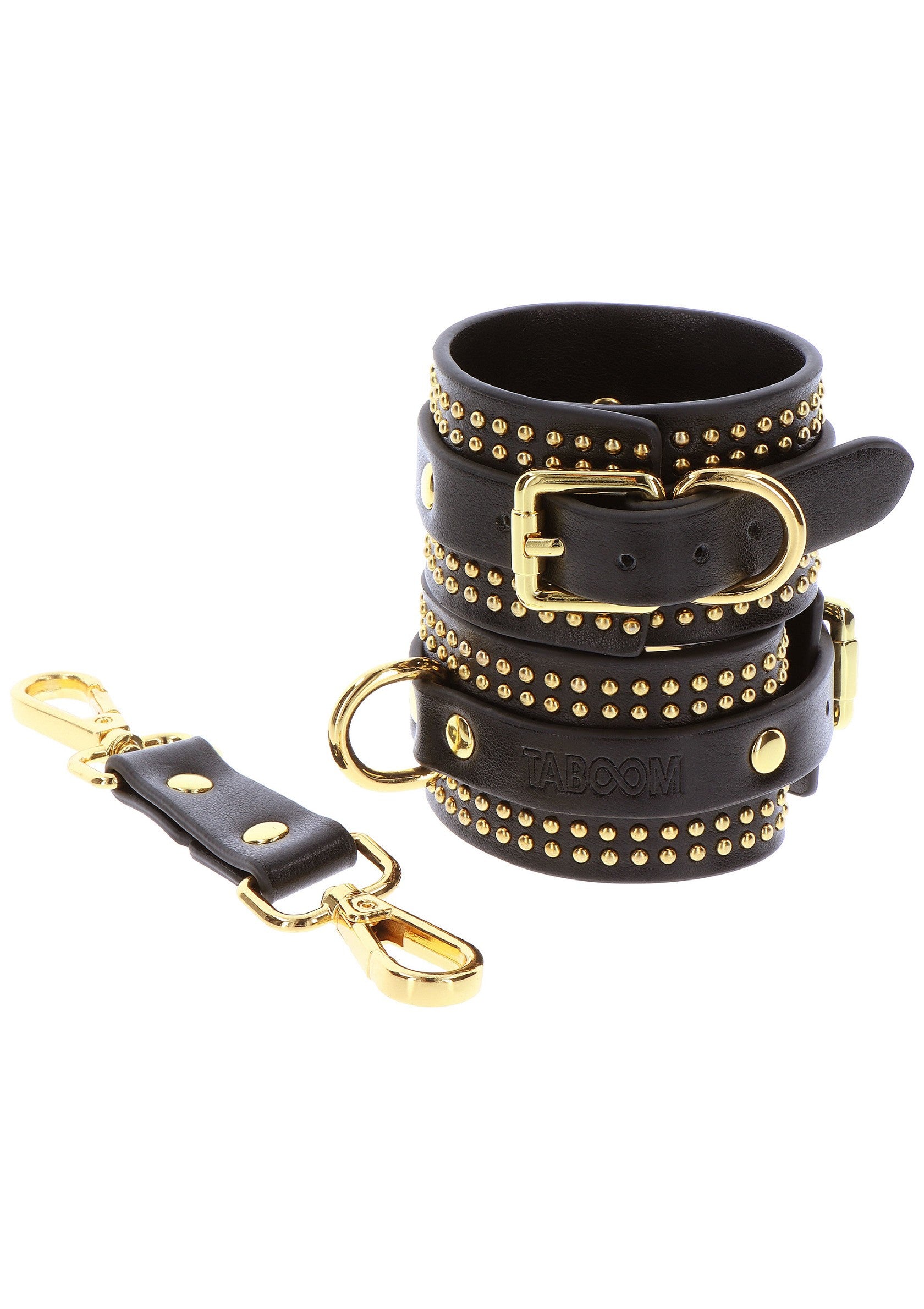 Handcuffs Studded Wrist Cuffs Set
