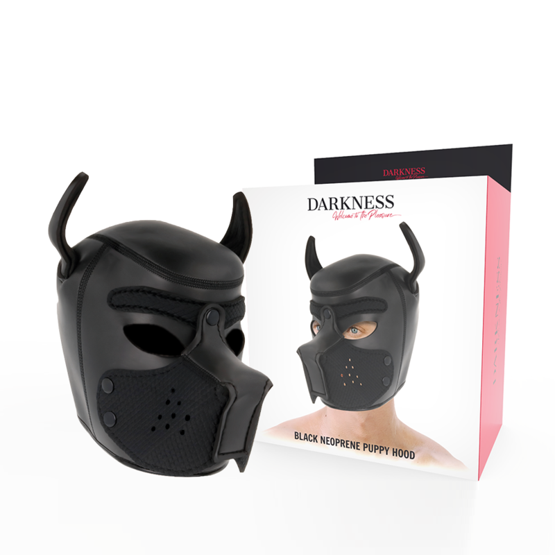 BDSM mask DARKNESS NEOPRENE DOG HOOD Medium