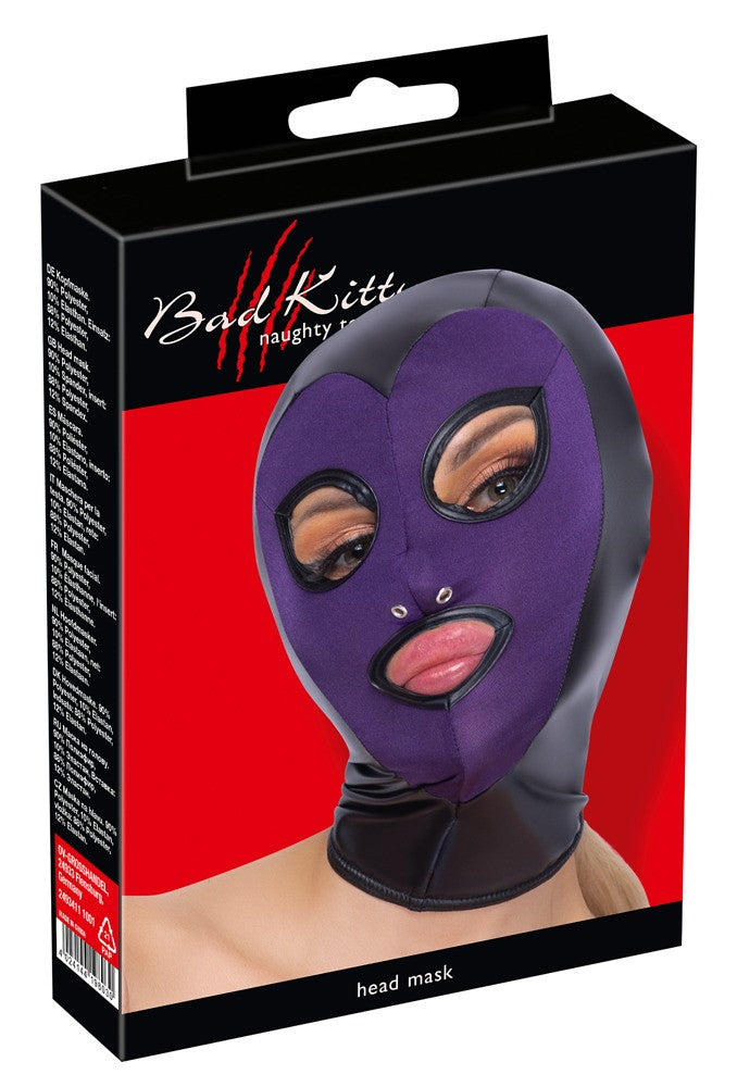 Purple Head Mask Face Mask